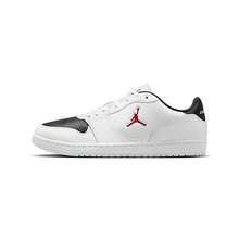 Nike Jordan COURT CONNECT 男款籃球鞋 時尚百搭舒適貼合低筒復古板鞋 白紅 IQ5698-101 - 白紅 - 查看 3