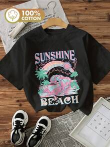 Women T-Shirts - Black - View 6