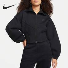 Nike 女款宽松开襟运动夹克 FN2524-010 - FN2524-010 - 查看 2