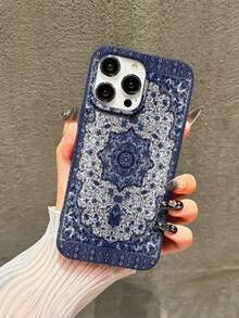 Middle East TPU Shockproof Phone Case Compatible With Iphone 17 Pro Max, 16 Pro Max, 11/12/13/14/15/16/XR/13 Pro Max And Other Apple Phones - Royal Blue - View 3