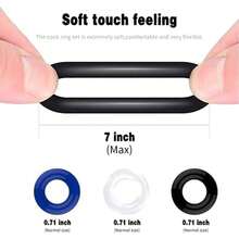 3Pcs Silicone Penis Rings Set, 3 Size Cock Rings For Men Longer Harder Bigger Erection, Better Sex Performance Erection Enhancing Adult Sex Toys Add Girth, Sexual Pleasure Enhanch, Adult Sex Toy - one-size - View 10