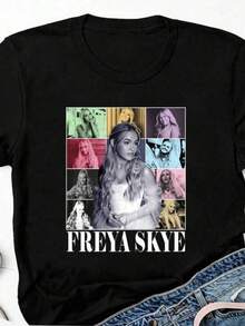 Women T-Shirts - Black - View 7