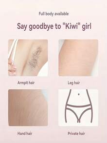 Alat Cukur Rambut Tubuh & Wajah Manual 6 Lapisan, Alat Cukur Pengaman Wanita, Pemangkas Bikini, Depilator, Alat Perawatan Wajah & Tubuh Unisex, Epilator Tubuh Wanita Ukuran Perjalanan Sekali Pakai (Warna & Gaya Acak) - Model yang ditingkatkan - View 8