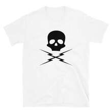 Quentin Tarantino Horror Movie Themed T-Shirt, "" Themed T-Shirt, Stuntman Mike, Unisex T-Shirt. - 白色 - 查看 1