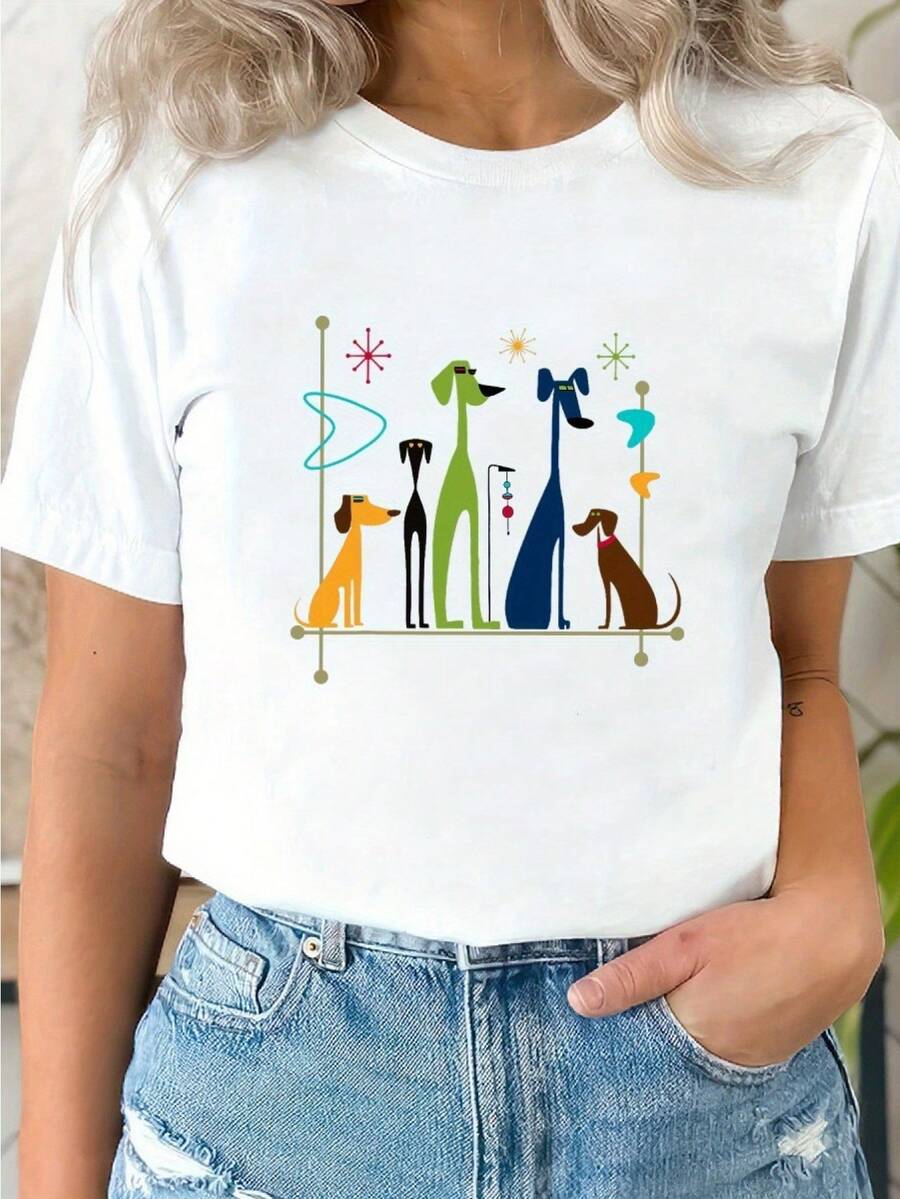 Women T-Shirts - White - View 1