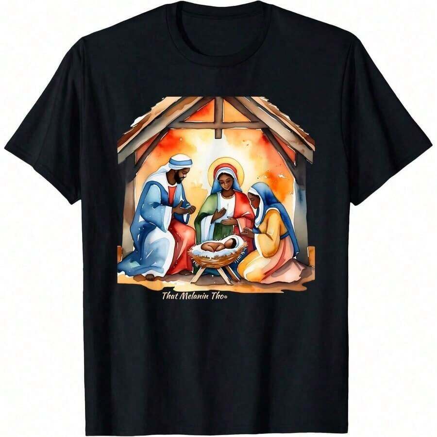 Jesus Raves Música Electrónica EDM Festival DJ Regalo Camiseta Ropa de Festival Camisetas para Hombre (1)-Estilo Urbano Vintage Unisex Camiseta de Algodón de Manga Corta con Cuello Redondo Holgada Blusas para mujer. blusas.blusas casuales para dama. - Negro 7 - Ver 1