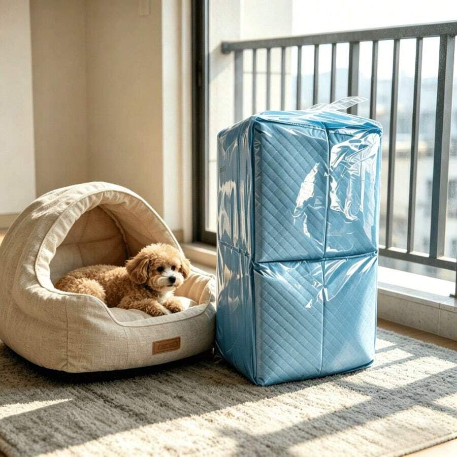 Upgraded All-Season Pet Pee Pads, Soft Breathable & Super Absorbent, Suitable For Indoor & Outdoor Use, Easy Solution For Pet Potty Training - 50 M-size Pet Pee Pads - View 1