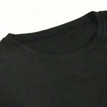 Ropa de Verano IZI POD Camiseta de Fiesta para Niñas 'Madrina de la Princesa del Cumpleaños' - Negra, Talla Pequeña Y2Y - Conjuntos de Primavera para Mujer, Camisetas, Blusas para Mujer - Negro - Ver 2