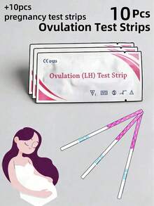 5/10/50pcs Ovulation Test Strips,Ovulation Preparation Testing Ovum Follicle Monitoring(Not Pregnancy Test Strip) - Multicolor - View 7