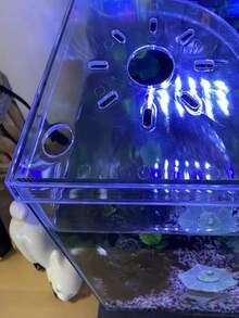 Corner Storage Rack For Home Aquarium, Can Hold Fish Food And Other Items, Clever Design Saves Living Room Space - A - View 2