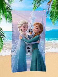 Disney 冰雪奇缘主题沙滩巾，灵感源自阿伦黛尔王国，献给所有热爱冰雪奇缘的粉丝，尽享夏日乐趣。这款充满奇思妙想的沙滩巾，以经典角色和电影中的精彩瞬间为特色，完美展现了阿伦黛尔王国的魔力，唤起人们对这部风靡全球的系列电影的美好回忆。 - Beach Towel - 查看 14