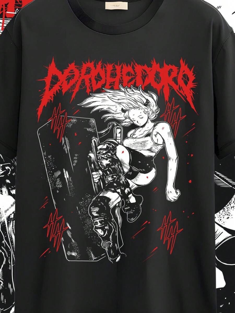 Camiseta unisex, adecuada tanto para hombres como para mujeres.Camiseta de anime DorohedoroNoi, Camiseta de manga corta Nikaido Kaiman, Camiseta de manga corta unisex, Camiseta de anime, Regalo para otaku, Camiseta geek, ropa de mujer, blusas para mujer, tops para mujer, camisetas para mujer, Conjunto casual diario, Ajuste regular, Combinación diaria, Estampado gráfico, Casual deportivo - Negro - Ver 1
