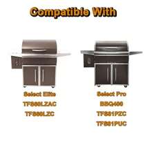 BCA288 Drip Tray Grill Replacement Parts For Traeger Select Elite TFS60LZC TFS60LZAC Drip Pan Select Pro BBQ400.03 BBQ400 TFS81PZD TFS81PZC BBQ400.04 BBQ300 Grease Drain Pan Catcher Tray Heat Baffle - 如圖所示 - 查看 4
