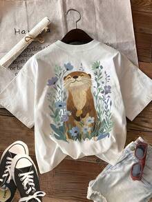 Women T-Shirts - White - View 3