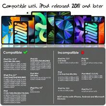 Bút cảm ứng Active Stylus dành cho iPad, tương thích với Apple Pencil từ năm 2018-2024, pin Li-Ion 120 mAh, sạc nhanh hơn, chống chạm nhầm lòng bàn tay, cảm ứng độ nghiêng, tương thích với Apple Pen, bút cảm ứng tương thích với iPad thế hệ thứ 10/9/8/7/6, Pro 11/12.9/13/Inch M4, iPad Air 3/4/5/M2, Mini 5/6 [Không có chức năng sạc từ tính] - Nhiều màu - Xem 6