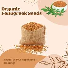 SPICY ORGANIC Fenugreek Seeds 4 Oz- USDA Certified Organic- Culinary Spice  Herbal Remedy -Enhance Flavors, Aid Digestion -Perfect For Hair, Skincare Routine And Cooking. - SO-FNG-4OZ - View 6