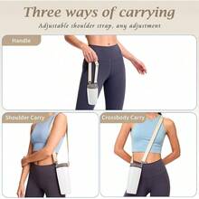Bottle Strap Compatible With Smoothsip Slider 12oz 20oz Coffee Mug 12oz 24oz With Handle, Adjustable Heavy Duty Shoulder Strap, Sling, Hanging, Crossbody Carry Outdoors, Hiking - Bình minh - Xem 2