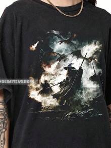 Women T-Shirts - Black - View 1