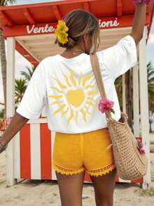 Women T-Shirts - White - View 2