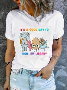 Women T-Shirts - White - View 1