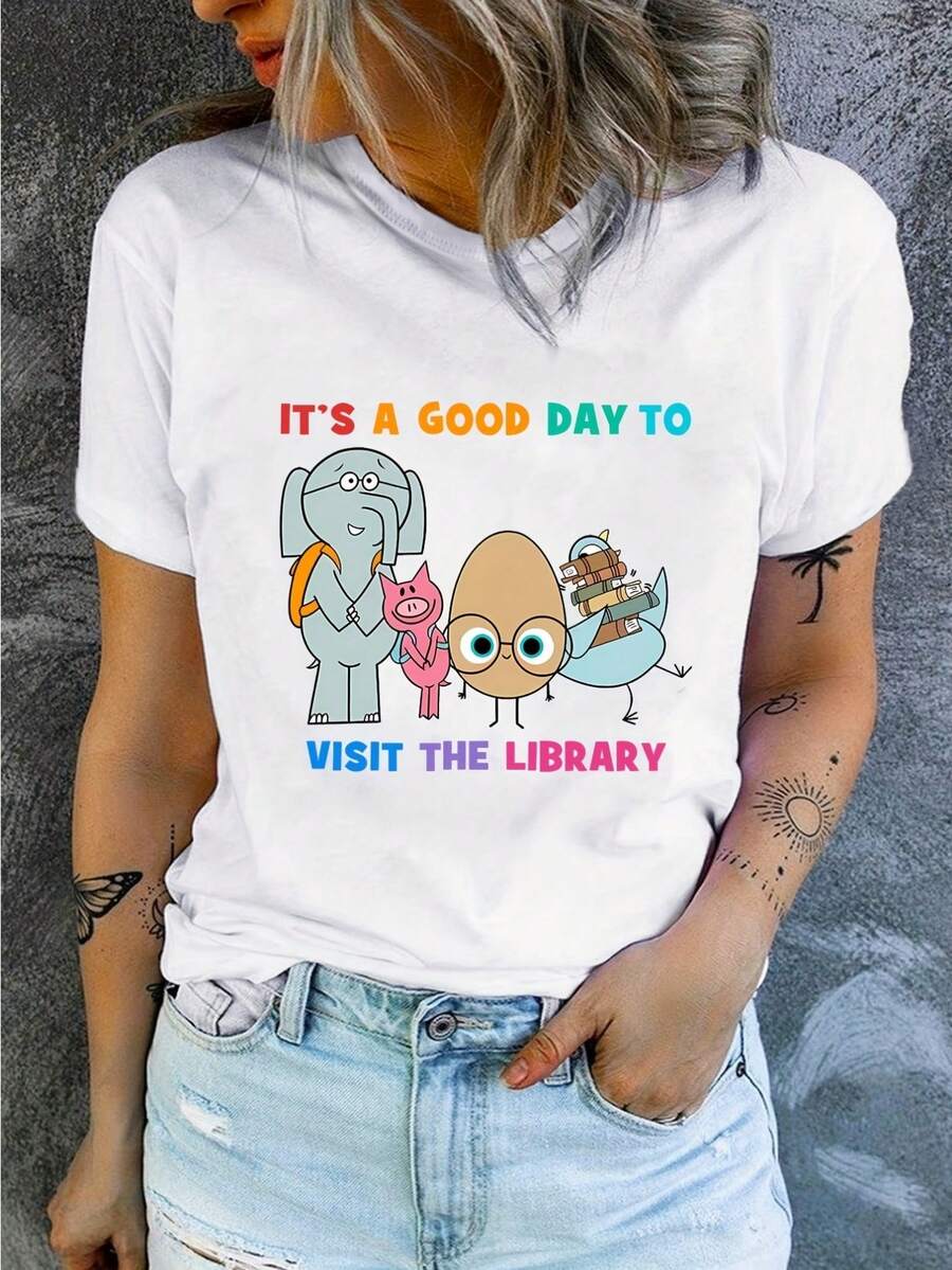 Women T-Shirts - White - View 1