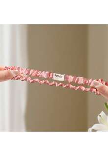 2pcs Minimalist Commute Solid Color Sleeve Circles, Flexible Splash-Proof Polyester Women Sleeve Protector, Deformation-Resistant Anti-Slip Multi-Purpose, Office Worker Housewife Slouchy Daily Accessories, Basic Sleeve Tool, Home Carnival Season - Cuff Strap - View 7