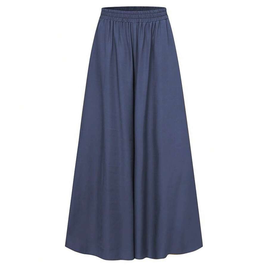 Women Pants - Blue - View 1