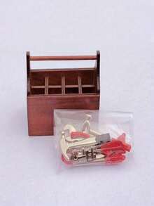 Set Peralatan Mini Realistis, Aksesoris Studio Mini Rumah Boneka, Ornamen Dekorasi Buatan Tangan DIY, Barang Koleksi - MultiWarna - View 4