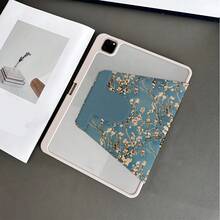 Ốp bảo vệ dạng gập cho máy tính bảng kèm ngăn đựng bút, tương thích với iPad 11 (A16 2025), chức năng tự động ngủ/thức, tương thích với 5/5PRO/6/6PRO/7/7PRO, Matepad, Honor Pad. - Nhiều màu - Xem 3