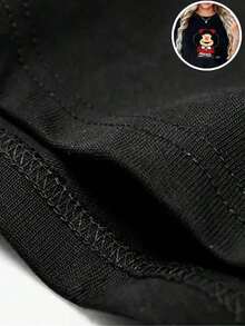 1pc blusas de mujer blusas bonitas para mujeres blusas ropa de mujer what what 180g camiseta algodón negra y blanca, patrón de estampado Mafalda, algodón impresión alta calidad, cuello redondo, corte básico holgado, hombres y mujeres, transpirable, versátil, lavable a máquina, cómoda, talla S ~ 3XL, diario, casual, deportes, imprescindible verano. - Negro - Ver 7
