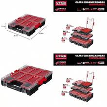 Urrea CPOR10 Caja organizadora plástica modular - Gris - Ver 1
