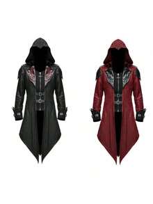 Cosplay Clothing - Maroon G24 Embroidered Vest - View 2