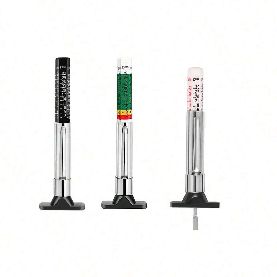 1 cái thước đo độ sâu rãnh lốp, thích hợp cho ô tô - A - Xem 1
