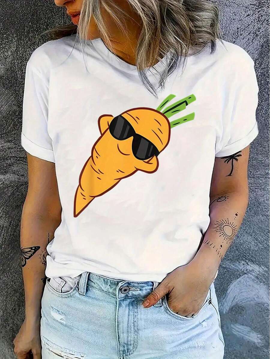 Women T-Shirts - White - View 1