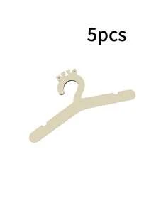 5 chiếc móc treo quần áo trẻ em hình tai thỏ và gấu dễ thương, tự làm từ gỗ tự nhiên, dùng để sắp xếp quần áo trong tủ đồ của bé. - Nhiều màu - Xem 8