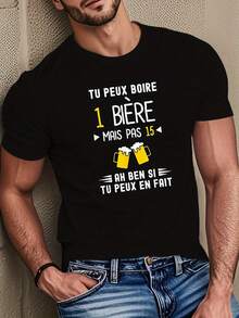 Men T-Shirts - Black - View 6