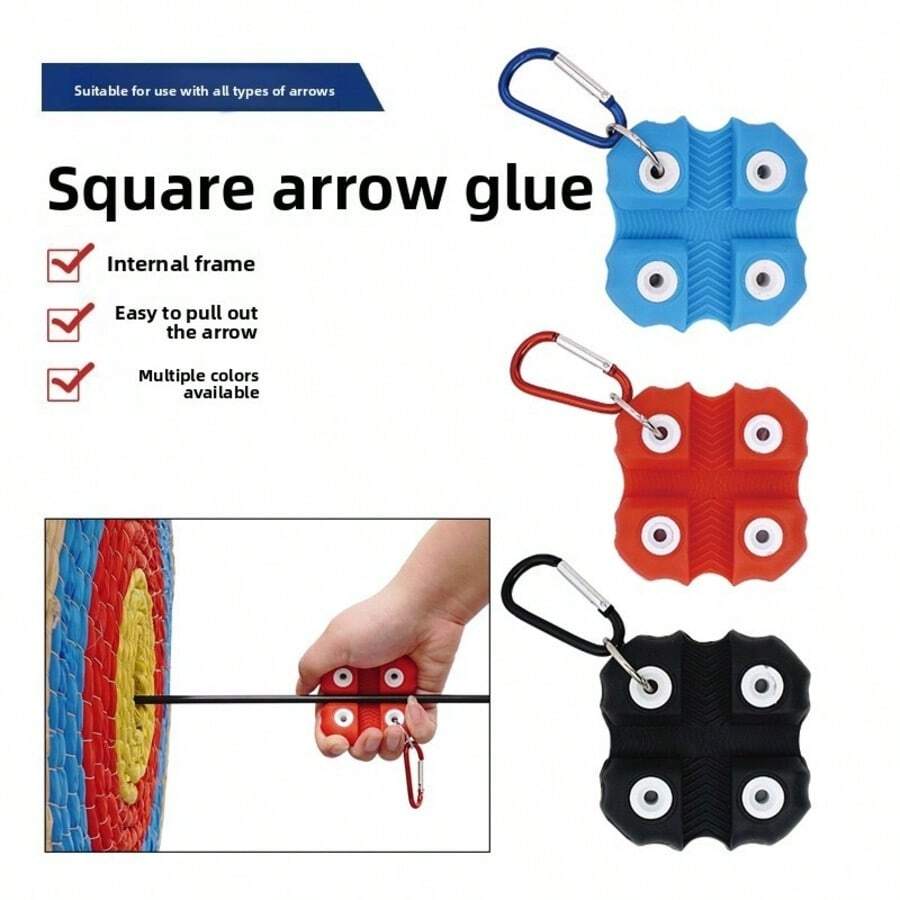 Extractor de flechas para arco recurvo compuesto, mango de silicona, accesorio para cuerda de arco
