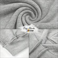 Sudadera unisex de forro polar: mezcla de algodón y poliéster en blanco para diseño personalizado - Blanco - Ver 8