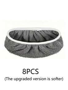 Reusable Washable Microfiber Mop Pads - For Wet/Dry Floor Cleaning - Fits Most Standard Mops - Others - View 17