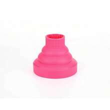 1 pieza Difusor plegable de secador de pelo de silicona, Cubierta retráctil para cabello rizado, Anti-encrespamiento, Definición de rizo, Portátil, Para uso en el hogar, viajes y salón - A - Ver 12