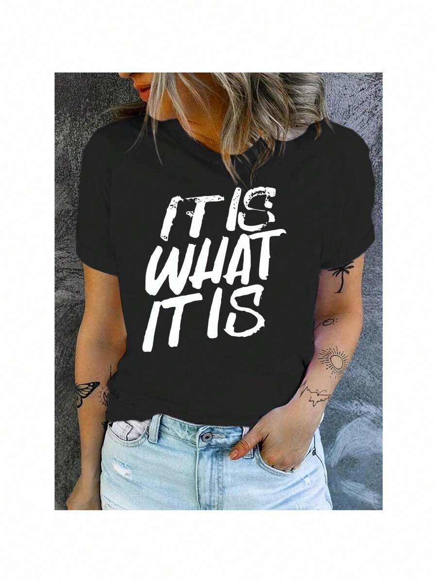Women T-Shirts - Black - View 1