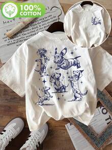 Women T-Shirts - White - View 1