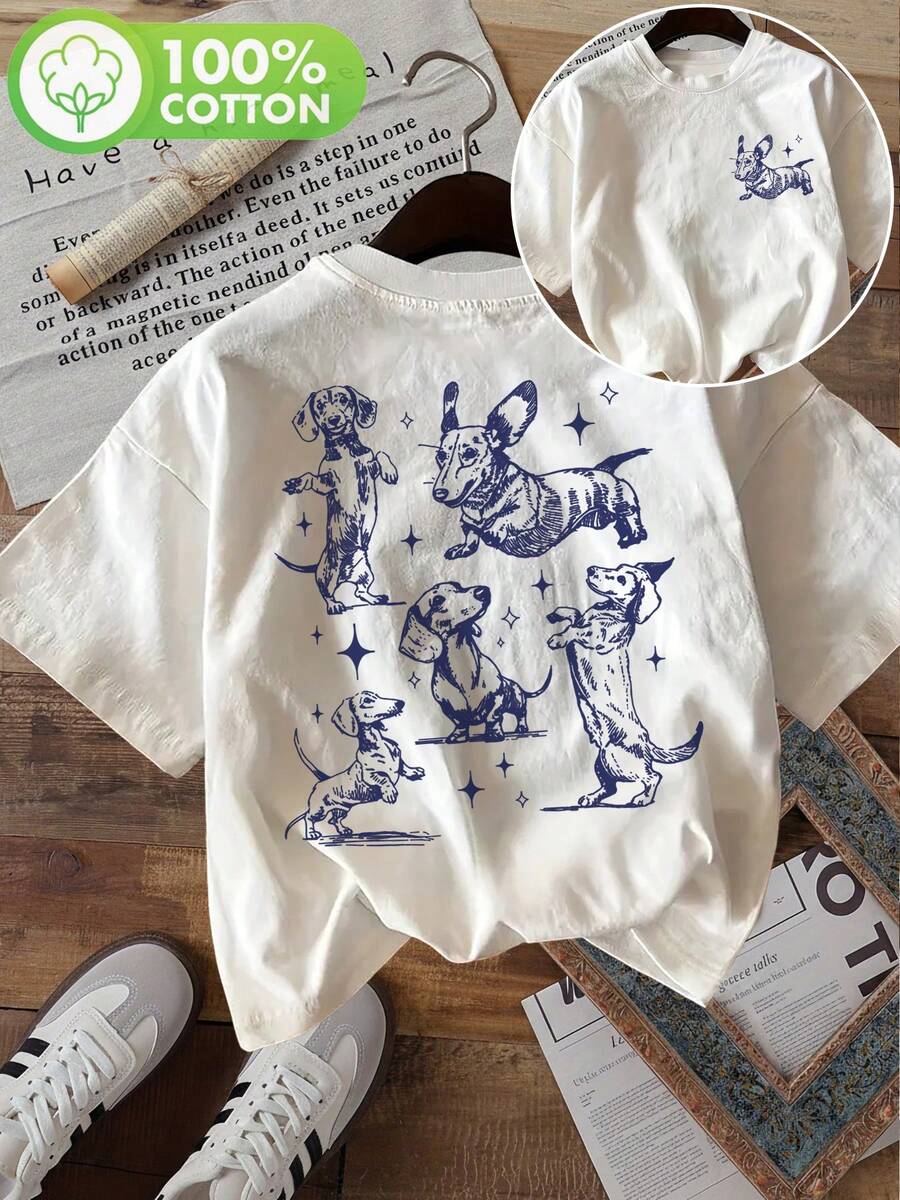 Women T-Shirts - White - View 1