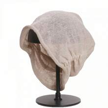 Women Slouchy Hat, Vintage Pleated Solid Sun Hat Lightweight Soft Beanie For Casual Daily - Beige - View 7