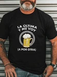 Men T-Shirts - 黑色 - 查看 6