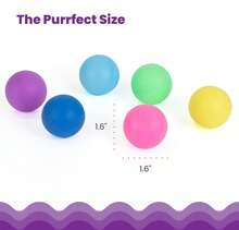 Catstages Replacement Balls For Cat Track Toys, Multiple Colors, 6 Pack - ColorD - View 5