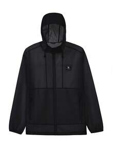 CAMEL CROWN Men's Sun Protection Jacket, Spring And Summer Cold White Skin Outdoor Original Yarn Sun Protection Jacket, Women's Waist-Cinching Slim-Fit Wet-State Cycling Sun Protection Jacket, Sports Jacket - Phantom Black - View 5
