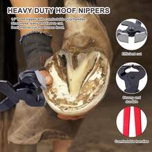 Professional 6-Piece 14-Inch Farrier And Hoof Care System |   High-Performance Labor-Saving Trimming Kit |   Industrial-Utility Equipment For Horses, Cattle, And Medium-Sized Livestock Management - 1 - View 3