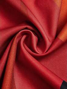 Nuevo vestido maxi elegante, casual y sexy de diseño de alta gama con cuello en V, halter, cintura expuesta, espalda descubierta y corte evasé sin mangas, con estampado floral rojo y verde, vestido de lujo de alta gama para mujer - Rojo - Ver 8