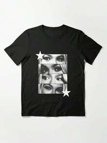 Women T-Shirts - Black - View 1